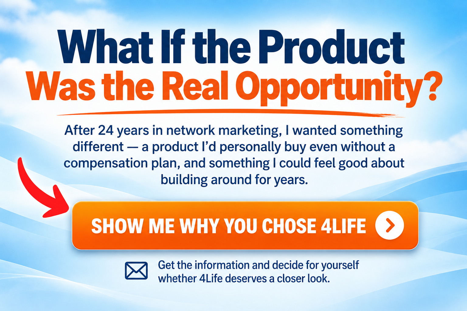 Why I believe 4Life is the best product and opportunity for long term leveraged income, after evaluating dozens of companies.